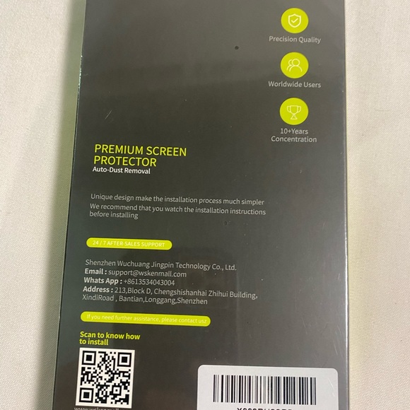 New2 pack WSKEN iPhone 14 Pro Max Screen Protector 6.7 incFull Screen protector - Picture 10 of 11